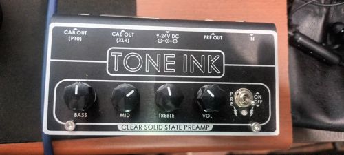 Tone Ink CSS Preamp + Hot drive Nig