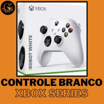 Controle branco (Robot White) para Xbox Series e Xbox One na promoção