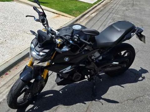 BMW G 310 R PRETA FILÉ ( vendo e financio no boleto )