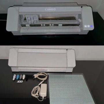 Silhouette Cameo 4 - Máquina De Recorte  - Branca: Seminova