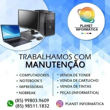 Planet informática serviço e manutenção 