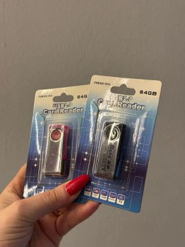 Leitor de cartão de memoria Micro SD 64GB USB 2.0