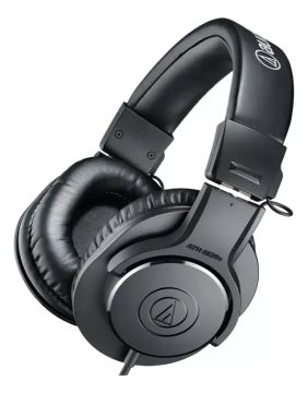 Fone De Ouvido Audio-technica M-series Ath-m20x Preto