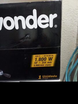 Esmerilhadeira 1.800W 10'' Wonder