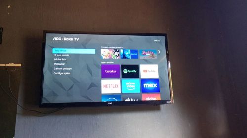 TV AOC Roku 32 polegadas Smart