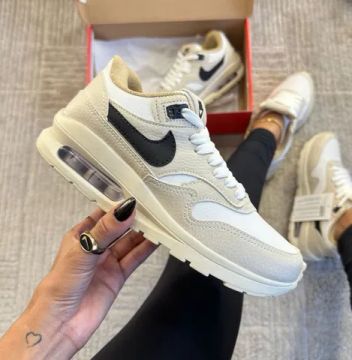 TÊNIS NIKE AIR 1 BEGE PREMIUM/ A PRONTA Entrega! [CATÁLOGO NA DESCRIÇÃO]