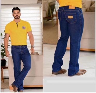 Calça masculina tradicional no atacado 