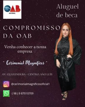 Aluguel de Beca para OAB