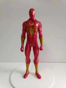 Boneco Homem Aranha - Vermelho e Dourado