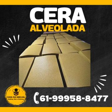Cera Alveolada para cólméias APIS