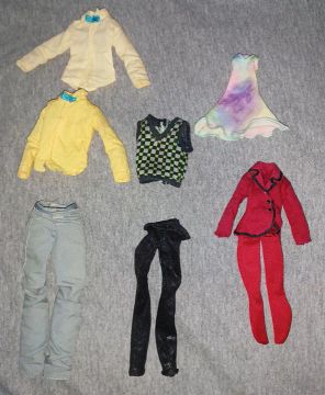 Pac de roupas para Bonecas Monster High