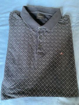 Polo Aramis Preta Listrada