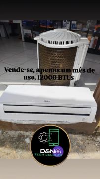 Ar condicionado Philco 12.000 BTUs Split - 1 mês de uso