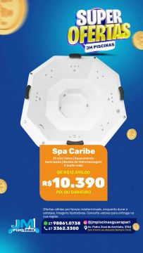 Spa 2,20 X 2,20  - OFERTA IMPERDÍVEL!