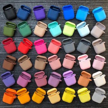 Capa Case Neon Silicone para diversos airpods
