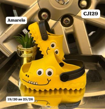 Crocs dino infantil, entrega com taxa 