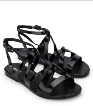 Rasteira Melissa Grace Sandal Preta