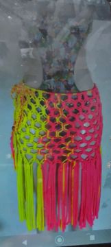Saída de praia Crochê e macramé   P, M E GG