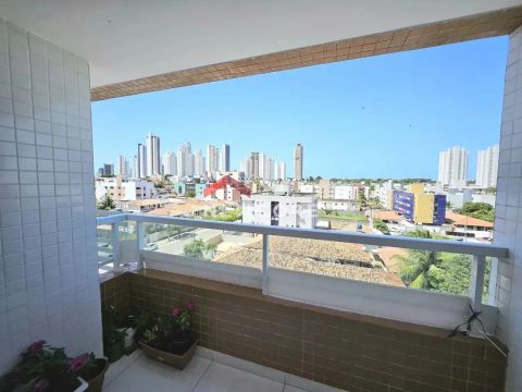 Apartamento em Rua Artur Enedino dos Anjos - Altiplano Cabo Branco - João Pessoa/PB