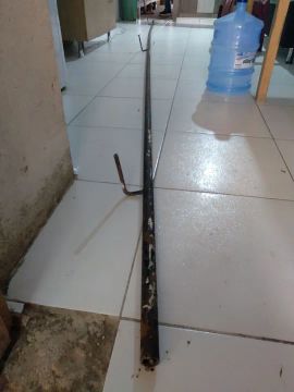 Corrimão de escada Ferro para Construção