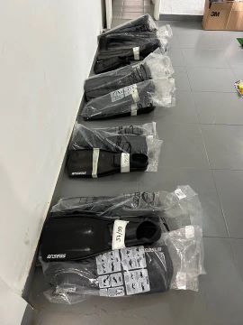 Mascara e Snorkel Nadadeira