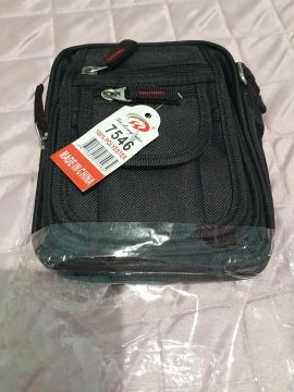 Bolsa porta documento e celular.