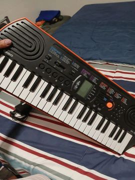 Teclado Casio SA-76 - Ótimo para iniciantes!