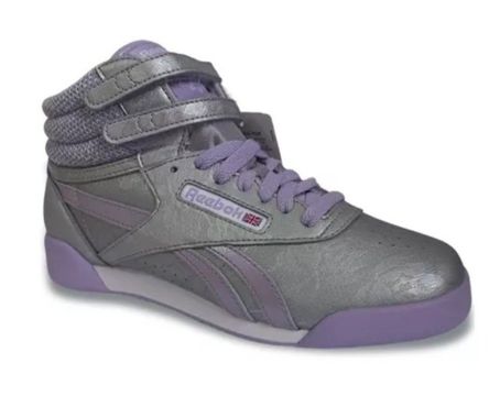 Tênis Feminino Botinha Freestyle Fs Hi Prata - Original Numeração 32 Infantil