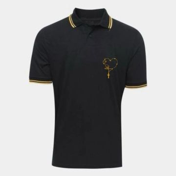 Camisa Polo Piquet com Personalização em Bordado Peito