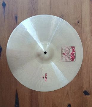 Prato Paiste 2002 Crash 17