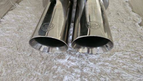 Escape Duplo em Aço Inox com Ponteira Esportiva