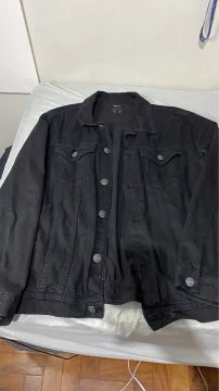 Jaqueta Jeans preta