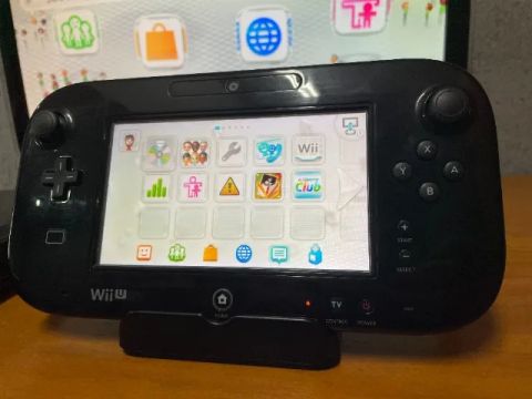 Console Nintendo Wii U Deluxe Set 32GB Preto Seminovo (Com Garantia)