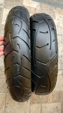 Par pneu usado Metzeler Tourance Next 170/60-17 e 120/70-19
