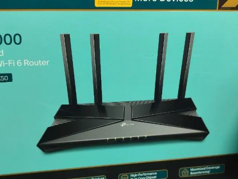 Roteador Wireless TP-Link Archer AX50 AX3000 Dual Band Gigabit WiFi 6 USB 3.0