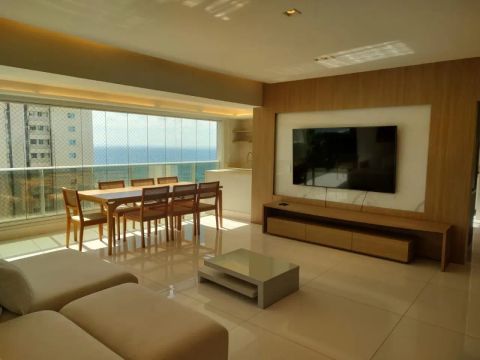 Apartamento para Locação em Salvador, Pituaçu, 3 dormitórios, 3 suítes, 4 banheiros, 2 vag