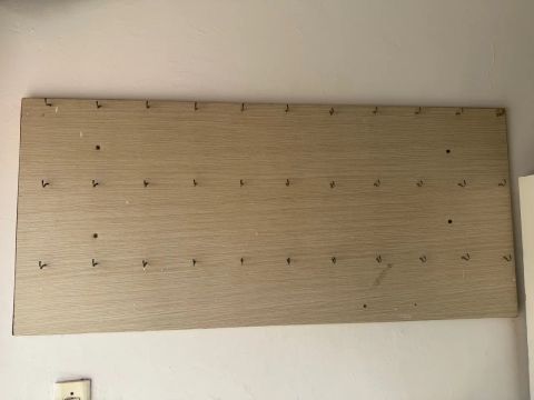 Painel de Pendurar Chave com Ganchos