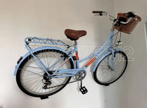 Bicicleta Azul com Cesto Mobele