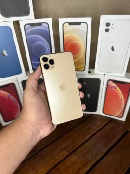 iPhone 11 Pro Max 64GB GOLD (seminovo) – LS