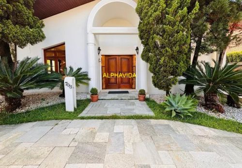 OPORTUNIDADE ALPHAVILLE RESIDENCIAL 1!!! 540ms de Área construida, 4 Suítes, pisicina, chu