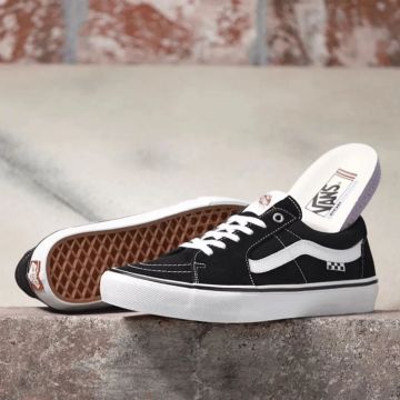 Tênis Vans Sk8-Low PRO Black/White