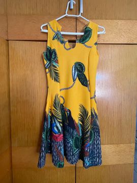 Vestido M - amarelo