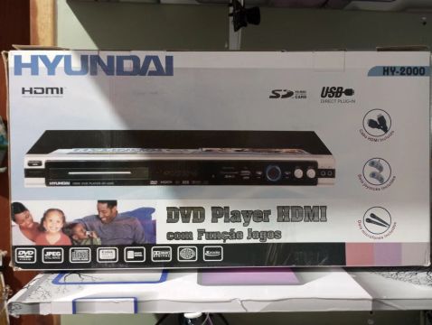 DVD Player Hyundai HY-2000 com Função Jogos