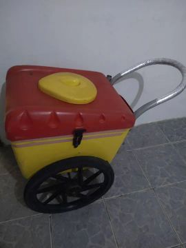 Carrinho carro de picolé e sorvete 