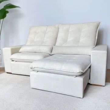 sala sofa retratil e reclinavel de 4 lugares 