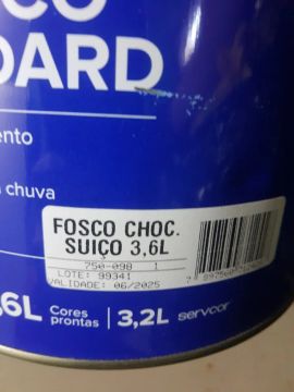 2 latas de tinta acrílica Dacar 3,6L