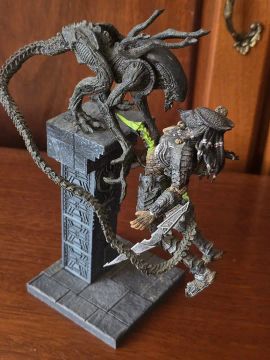 Diorama Alien Vs Predador McFarlane Toys