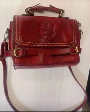 Bolsa de Ombro  Couro estado de nova