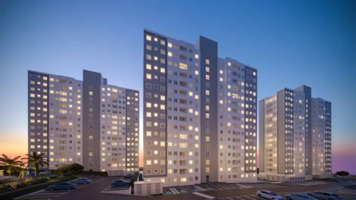 Apartamento para Venda em Salvador, JARDIM CAJAZEIRAS, 2 dormitórios, 1 banheiro, 1 vaga