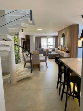 Duplex para aluguel e venda tem 185 metros quadrados com 3 quartos em Ponta Negra - Natal 